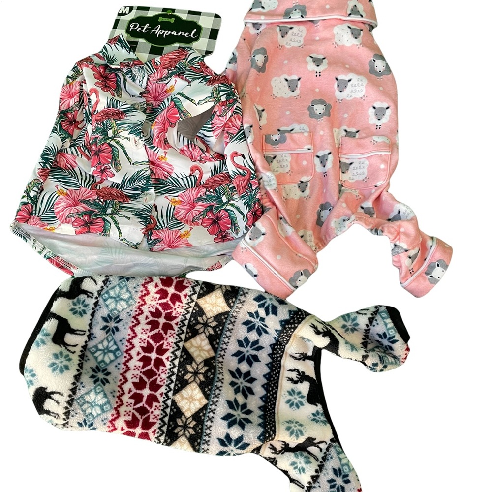 Set of 4 medium dog outfits